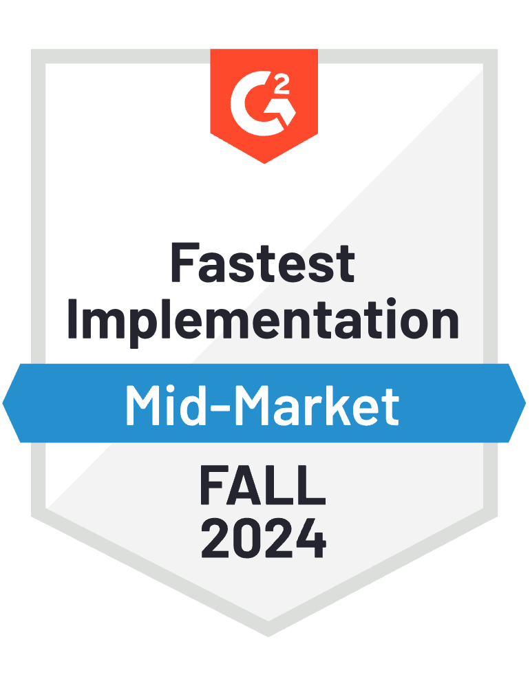 Fastest Implementation Mid-Market